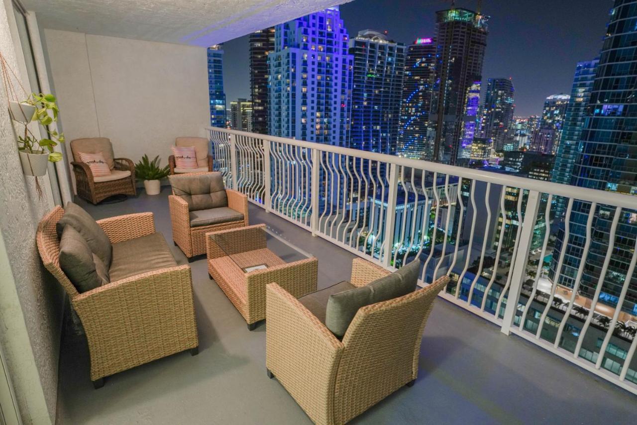 4 Bed Full Condo In Miami With Skyline & Sea View Exterior foto