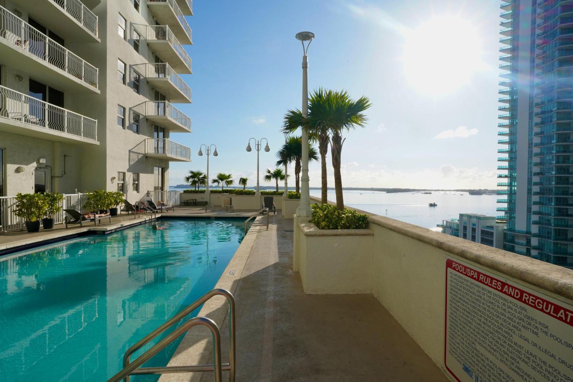 4 Bed Full Condo In Miami With Skyline & Sea View Exterior foto